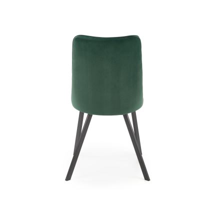 Chaise de salle à manger RESTIVO, 1 pièce, vert foncé