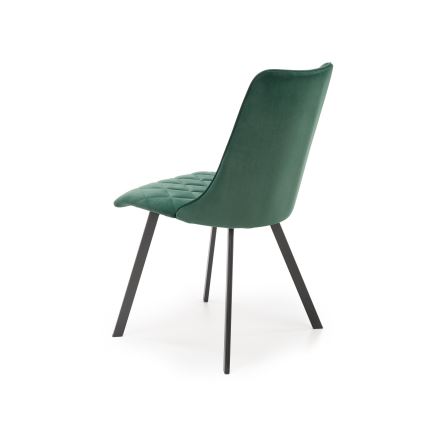 Chaise de salle à manger RESTIVO — 1 pièce, vert foncé