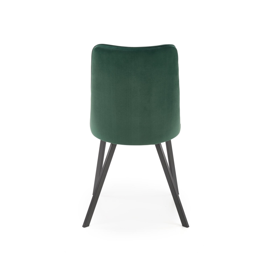 Chaise de salle à manger RESTIVO — 1 pièce, vert foncé