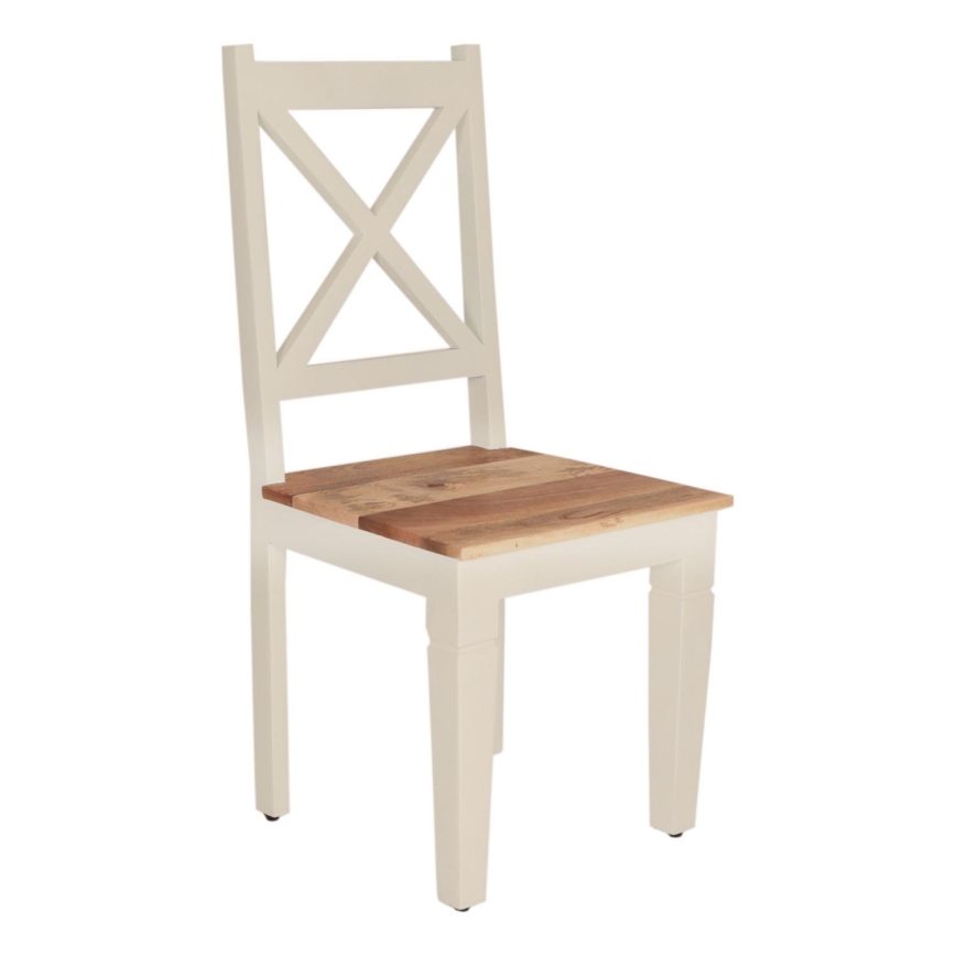 Chaise de salle à manger RETRO 100x45 cm bois massif/manguier