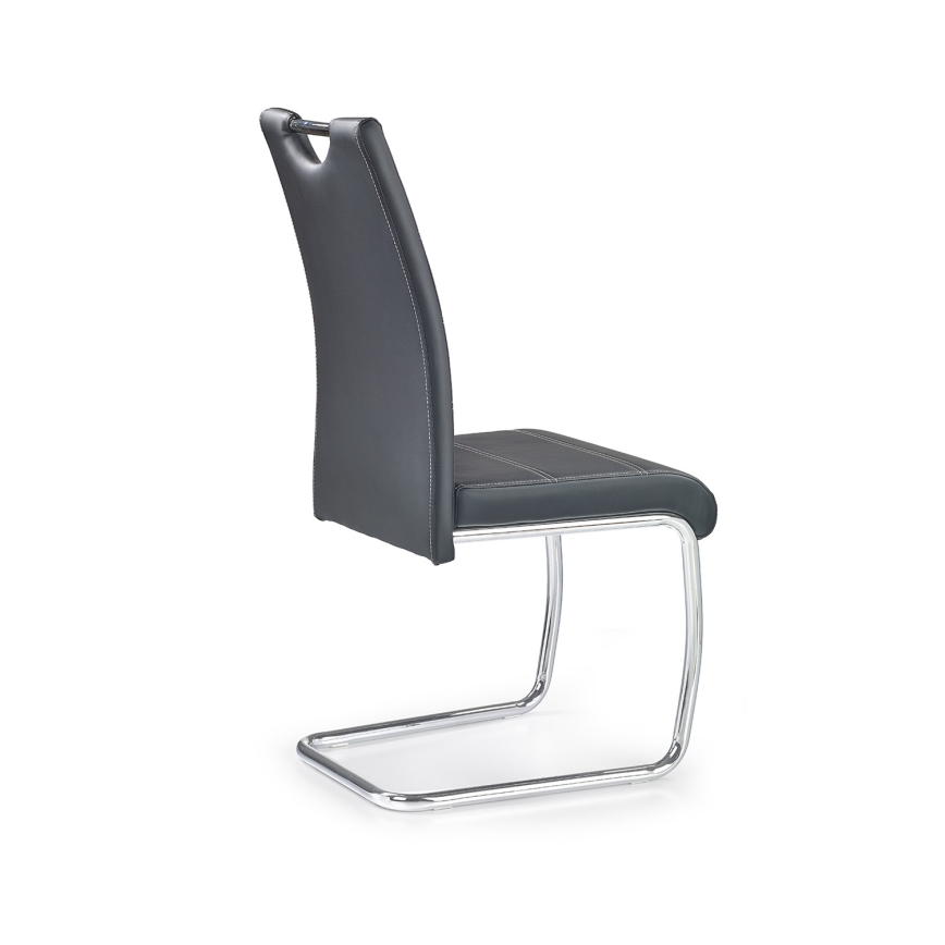 Chaise de salle à manger SAFFON — 1 pièce, noire