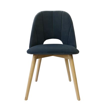 Chaise de salle à manger THEO gris foncé
