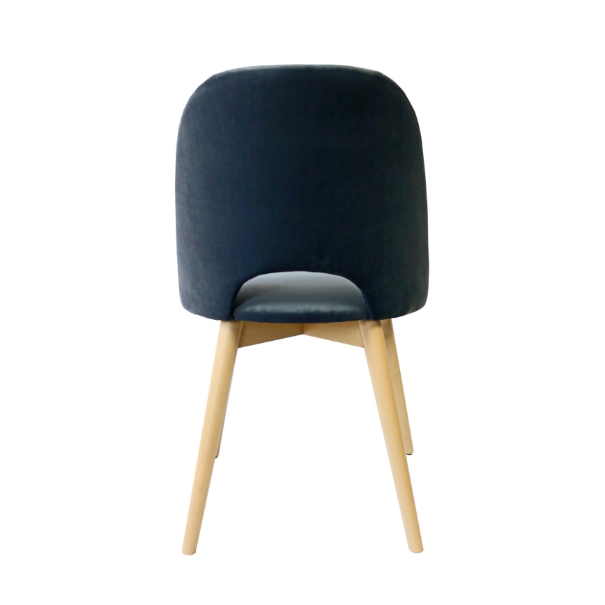Chaise de salle à manger THEO gris foncé