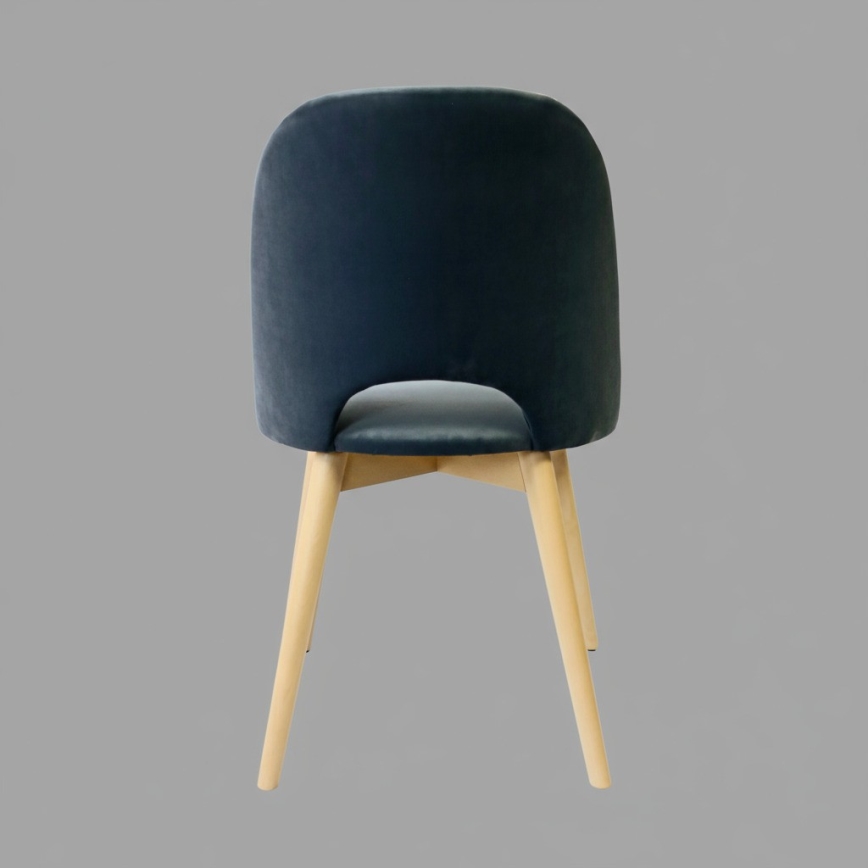 Chaise de salle à manger THEO gris foncé