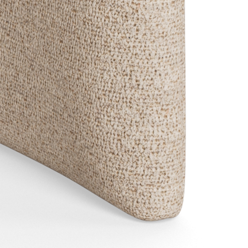 Chaise de salle à manger TORI avec accoudoirs, beige