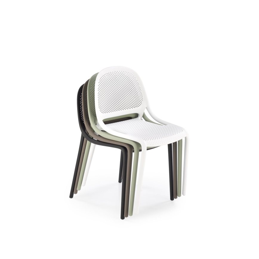Chaise de salle à manger VERUS 1 pièce blanche