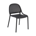 Chaise de salle à manger VERUS 1 pièce noire