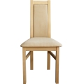 Chaise de salle à manger ZOE hêtre/crème