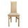 Chaise de salle à manger ZOE hêtre/crème
