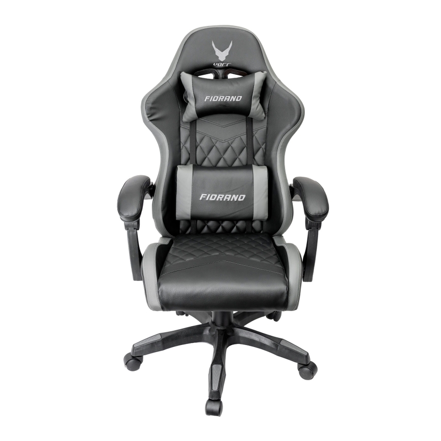 Chaise gaming FIORANO noir/gris