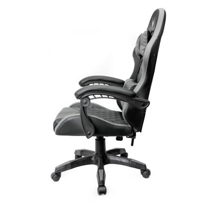 Chaise gaming FIORANO noir/gris