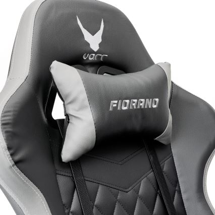 Chaise gaming FIORANO noir/gris