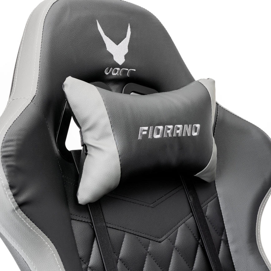Chaise gaming FIORANO noir/gris