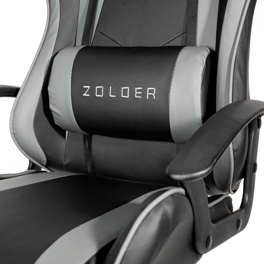 Chaise gaming FIORANO noir/gris
