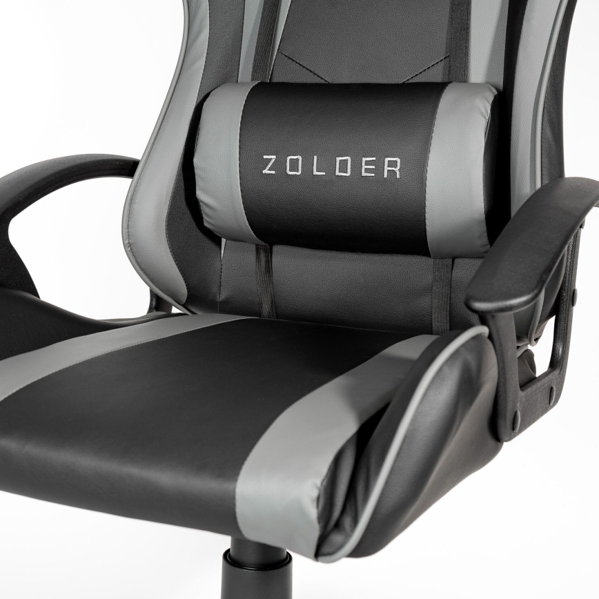 Chaise gaming FIORANO noir/gris