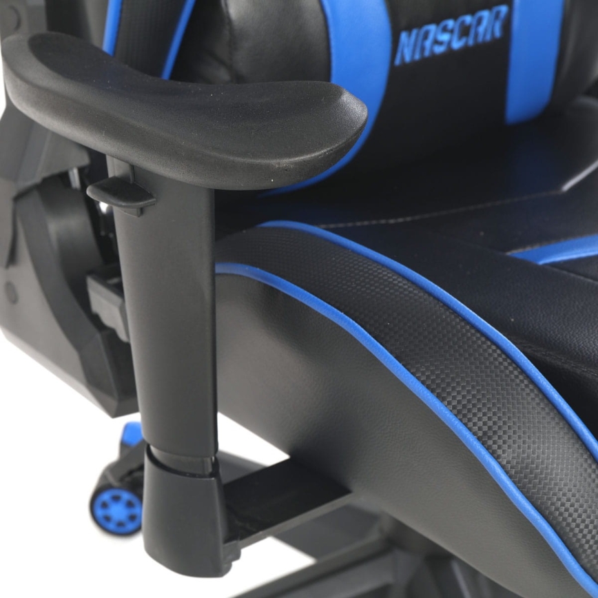 Chaise gaming VARR Nascar noir/bleu