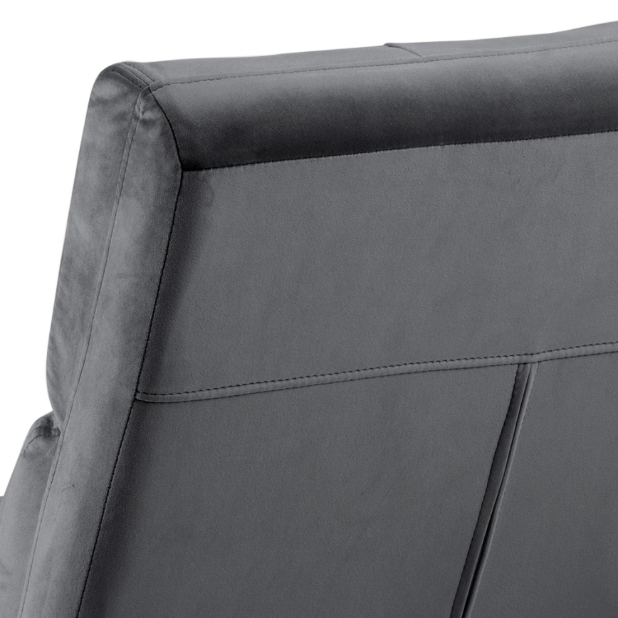 Chaise ZETA gris foncé