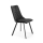 Chaises de salle à manger RESTIVO, lot de 4, noires