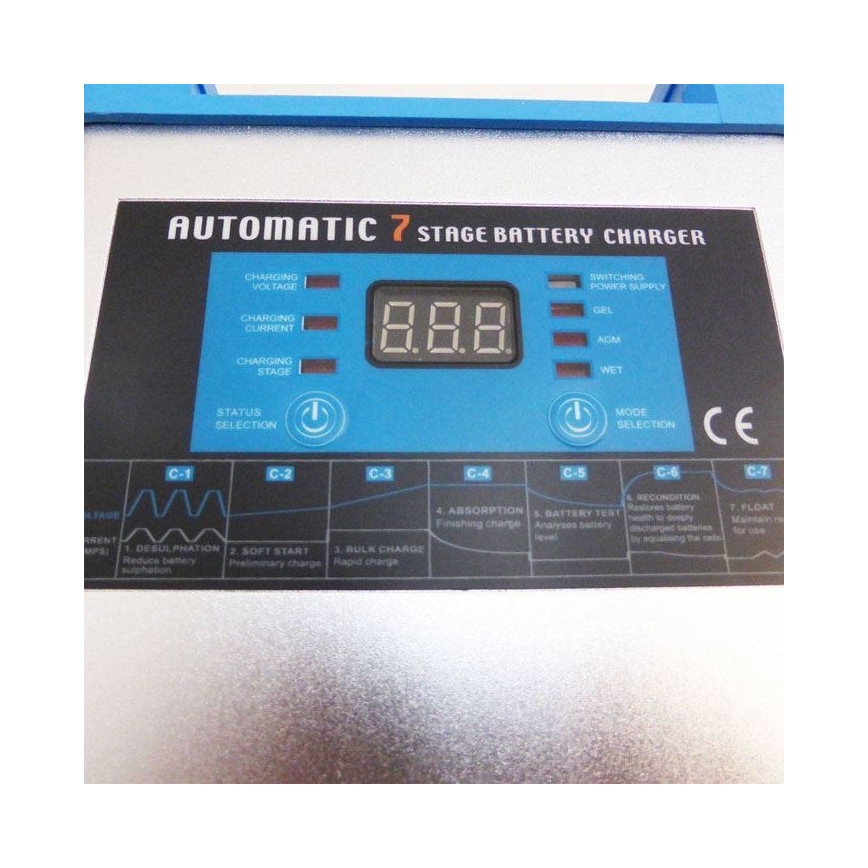 Chargeur automatique de batterie au plomb 12/230V