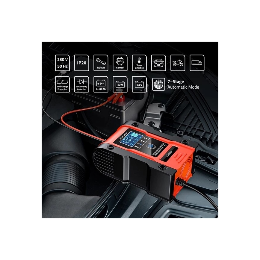 Chargeur de batteries 110W/230V