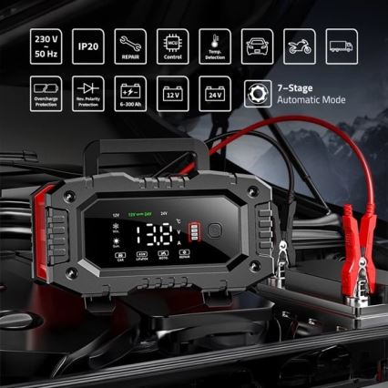 Chargeur de batteries 300 W / 230 V