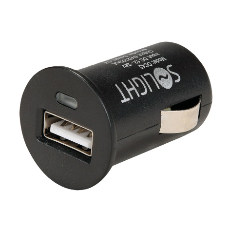 Chargeur pour voiture USB/2100mA/12-24V