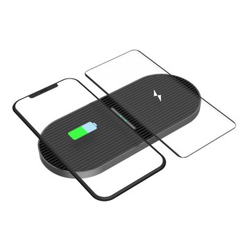 Chargeur sans fil 2x10W USB-C