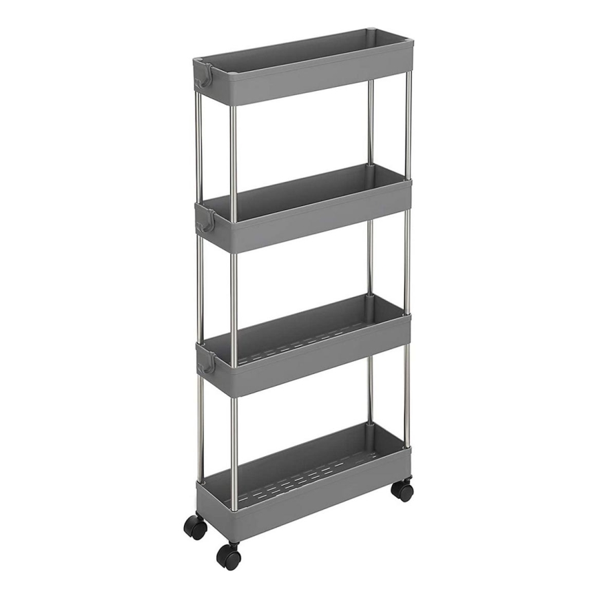 Chariot de rangement mobile MARGE gris