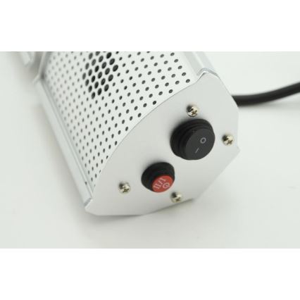 Chauffage infrarouge 1000/2000W/230V IP55 + télécommande