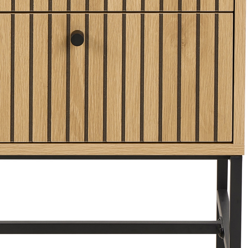 Chevet à tiroirs OLIVIA en chêne