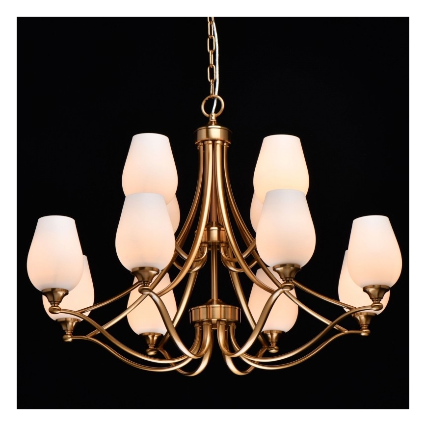 CHIARO - Lustre sur chaîne PALERMO 12xE27/60W/230V