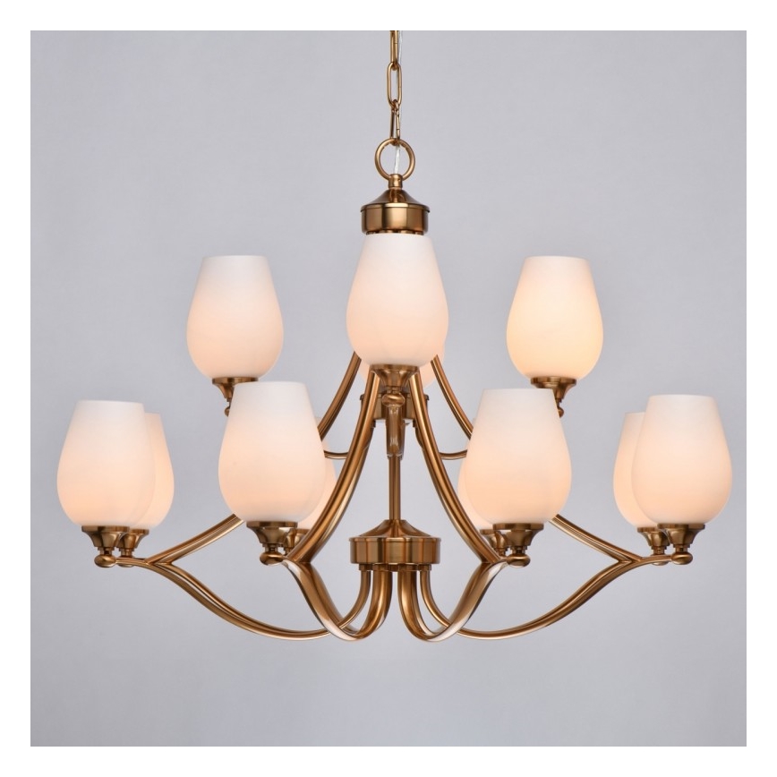 CHIARO - Lustre sur chaîne PALERMO 12xE27/60W/230V