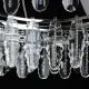 CHIARO - Suspension filaire en cristal CLARISSA 11xE14/40W/230V