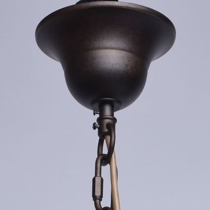 CHIARO - Suspension sur chaîne MAGDALENA 6xE27/60W/230V