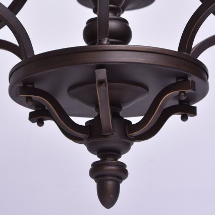 CHIARO - Suspension sur chaîne MAGDALENA 6xE27/60W/230V