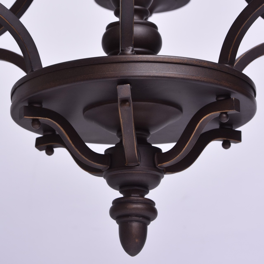 CHIARO - Suspension sur chaîne MAGDALENA 6xE27/60W/230V