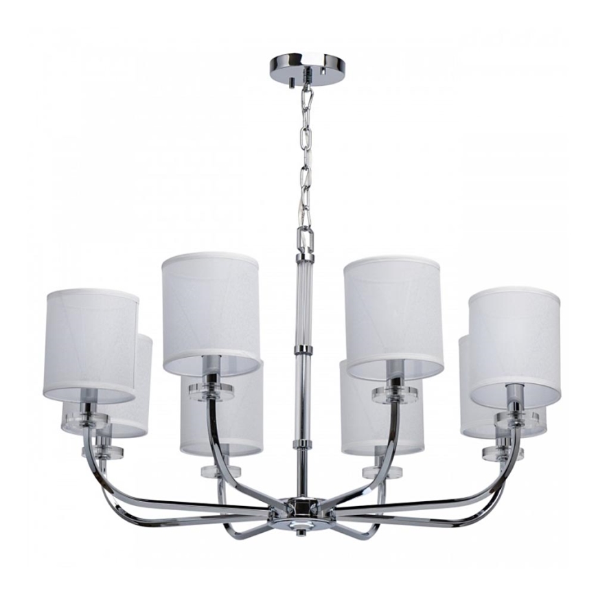 CHIARO - Suspension sur chaîne PALERMO 8xE14/60W/230V