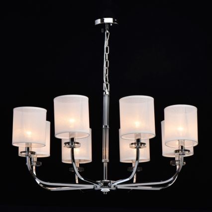 CHIARO - Suspension sur chaîne PALERMO 8xE14/60W/230V