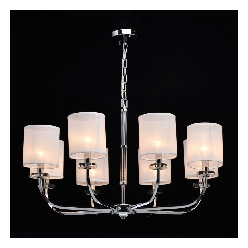 CHIARO - Suspension sur chaîne PALERMO 8xE14/60W/230V