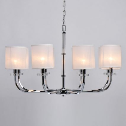 CHIARO - Suspension sur chaîne PALERMO 8xE14/60W/230V