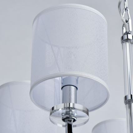 CHIARO - Suspension sur chaîne PALERMO 8xE14/60W/230V