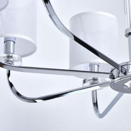 CHIARO - Suspension sur chaîne PALERMO 8xE14/60W/230V