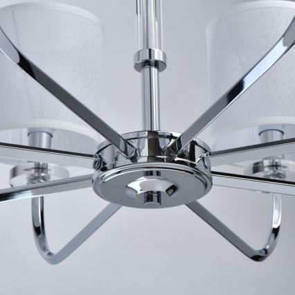 CHIARO - Suspension sur chaîne PALERMO 8xE14/60W/230V