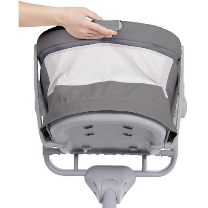 Chicco - Berceau 4en1 BABY HUG gris foncé