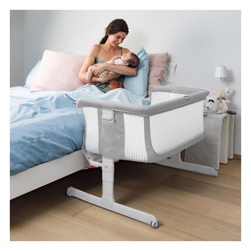 Chicco - Berceau bébé NEXT2ME AIR gris clair