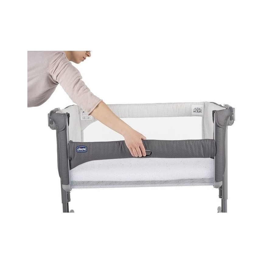 Chicco - Berceau NEXT2ME MAGIC gris