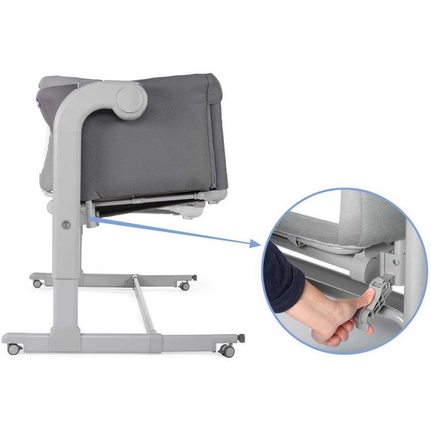 Chicco - Berceau NEXT2ME MAGIC gris