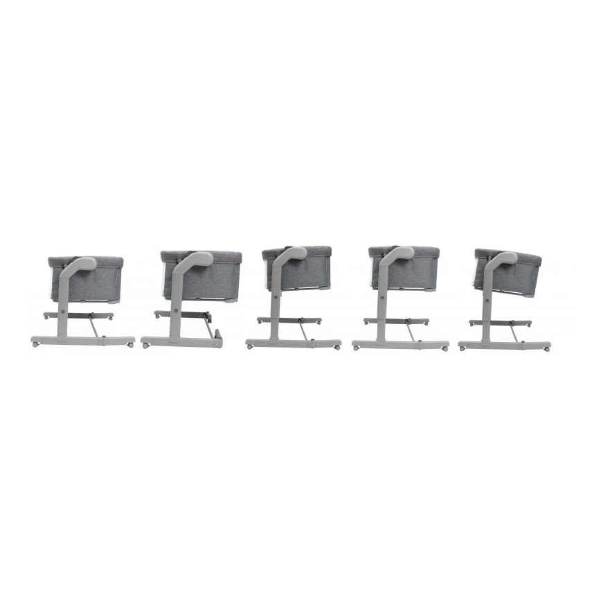 Chicco - Berceau pour bébé 2en1 2v1 NEXT2ME MAGIC EVO gris foncé