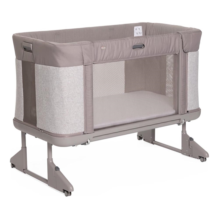 Chicco - Berceau pour bébé 3en1 NEXT2ME FOREVER gris