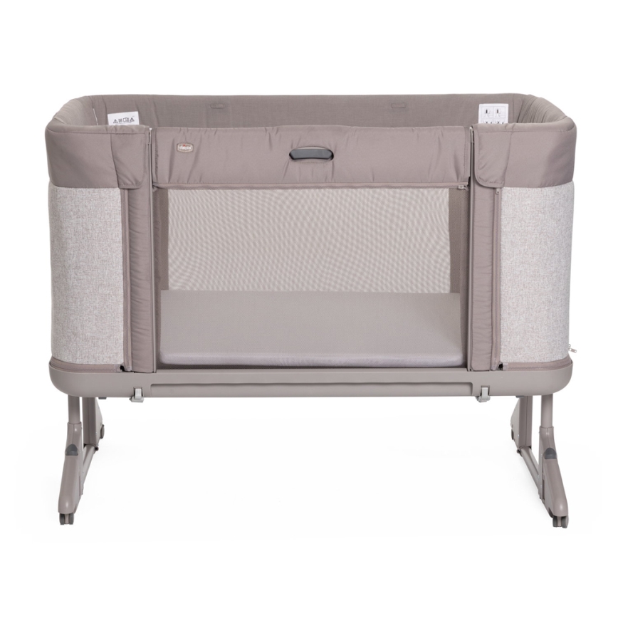 Chicco - Berceau pour bébé 3en1 NEXT2ME FOREVER gris